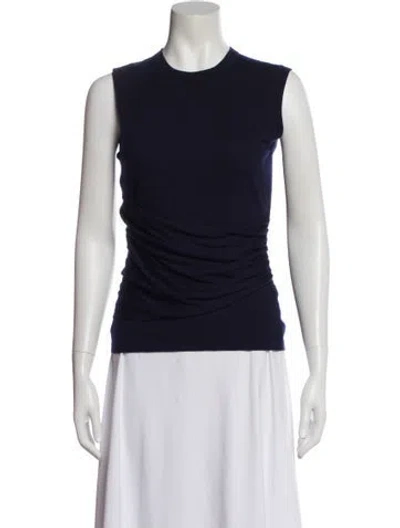 Pre-owned Derek Lam Crew Neck Sweater In Blue