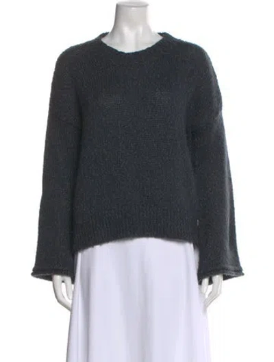 Pre-owned Derek Lam Crew Neck Sweater In Gray