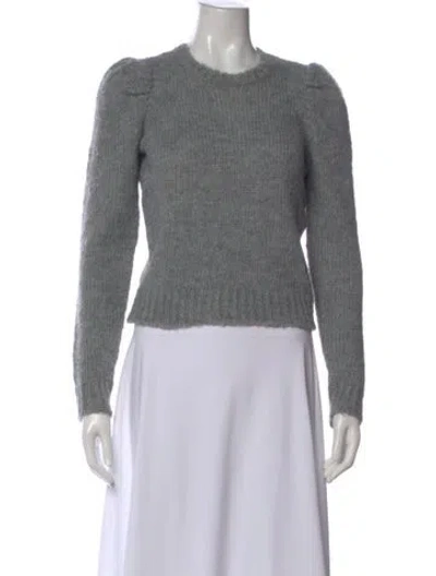Pre-owned Derek Lam Crew Neck Sweater In Gray