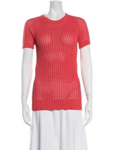 Pre-owned Derek Lam Crew Neck Sweater In Pink
