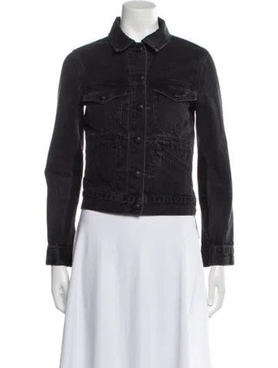 Pre-owned Derek Lam Denim Jacket In Black