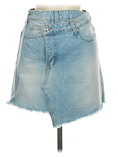 Pre-owned Derek Lam Denim Skirt In Blue