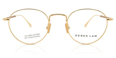 Derek Lam Dl285 Men's Glasses, Gold, Size 47