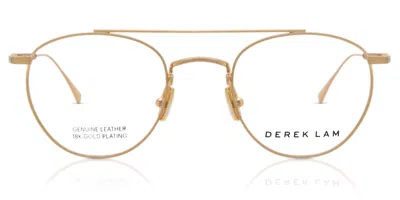 Derek Lam Dl288 Men's Glasses, Gold, Size 48