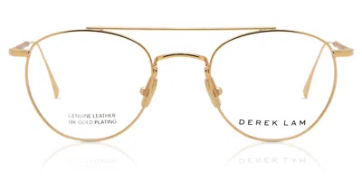Derek Lam Dl288 Men's Glasses, Gold, Size 48