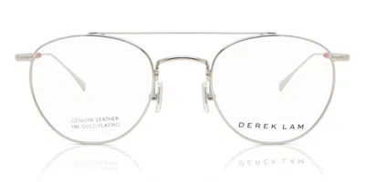 Derek Lam Dl288 Men's Glasses, Silver, Size 48