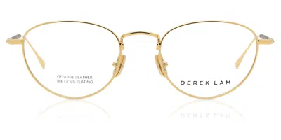 Derek Lam Dl289 Men's Glasses, Gold, Size 50