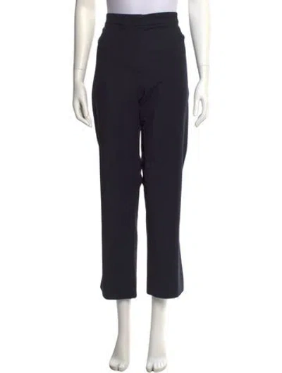 Pre-owned Derek Lam Drake Straight Leg Pants In Black