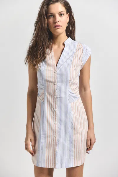 Derek Lam Elyse Dress In Neutral