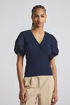 Derek Lam Fallon Mixed Media Tee