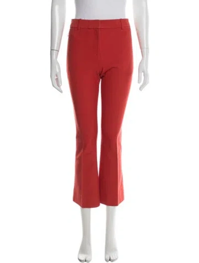 Pre-owned Derek Lam Flared Pants In Red