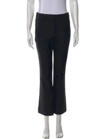 Pre-owned Derek Lam Flared Pants In Black