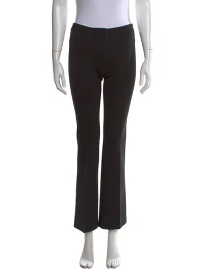 Pre-owned Derek Lam Flared Pants In Black