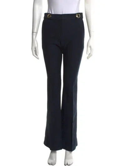Pre-owned Derek Lam Flared Pants In Black
