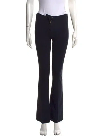 Pre-owned Derek Lam Flared Pants In Black