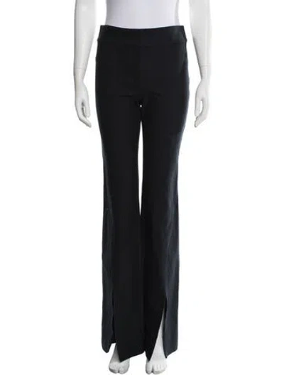 Pre-owned Derek Lam Flared Pants In Black