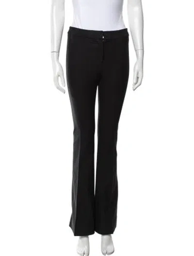 Pre-owned Derek Lam Flared Pants In Black