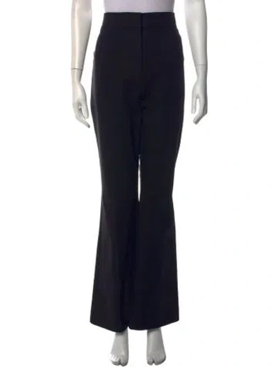 Pre-owned Derek Lam Flared Pants In Black