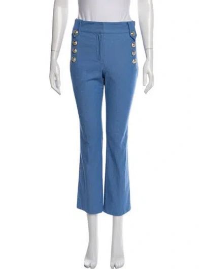 Pre-owned Derek Lam Flared Pants In Blue
