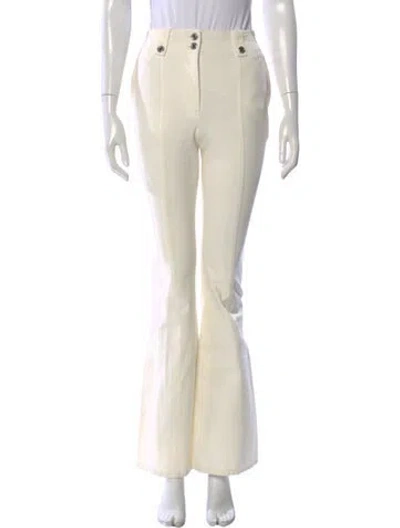 Pre-owned Derek Lam Flared Pants In Neutral