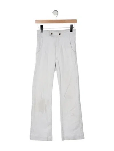 Pre-owned Derek Lam Flared Pants In Neutral