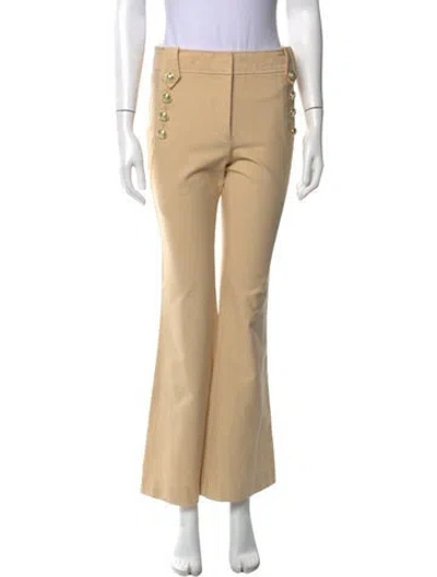 Pre-owned Derek Lam Flared Pants In Neutral