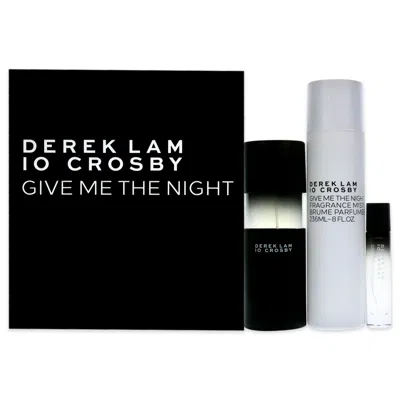 Derek Lam Give Me The Night Spring By  For Women - 3 Pc Gift Set 3.4oz Edp Spray, 10ml Edp Spray, 8oz In Multi
