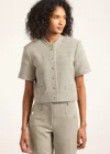 Derek Lam Grace Short Sleeve Jacket