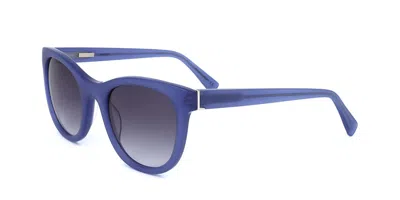 Derek Lam Haley Mvioc Men's Sunglasses Purple Size 52