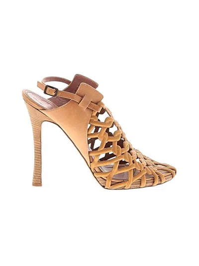 Pre-owned Derek Lam Heels In Orange
