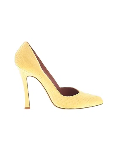 Pre-owned Derek Lam Heels In Yellow