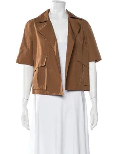 Pre-owned Derek Lam Jacket In Brown