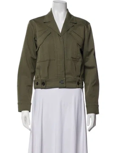 Pre-owned Derek Lam Jacket In Green