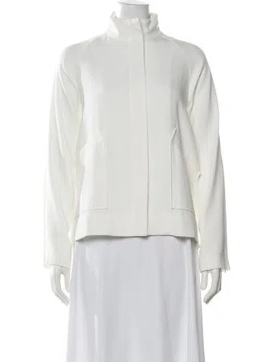 Pre-owned Derek Lam Jacket In White