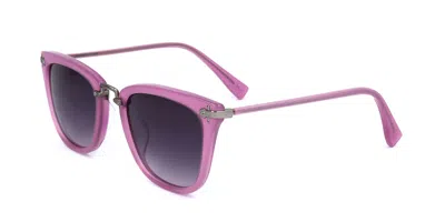 Derek Lam Julie Spur Men's Sunglasses Purple Size 53
