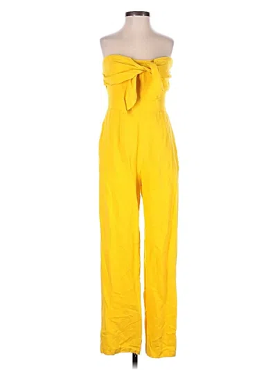 Pre-owned Derek Lam Jumpsuit In Yellow