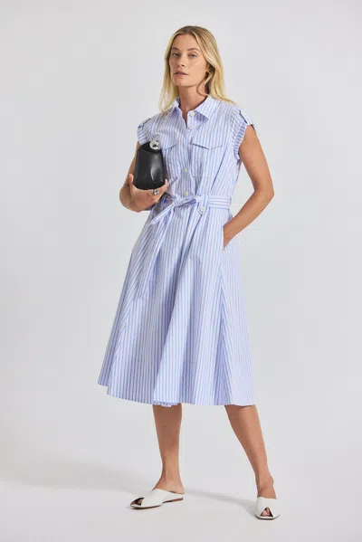 Derek Lam Kayla Dress In Blue