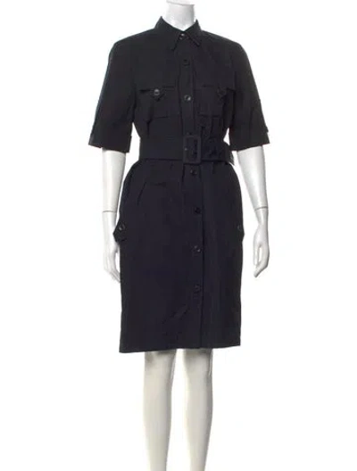Pre-owned Derek Lam Knee-length Dress In Black