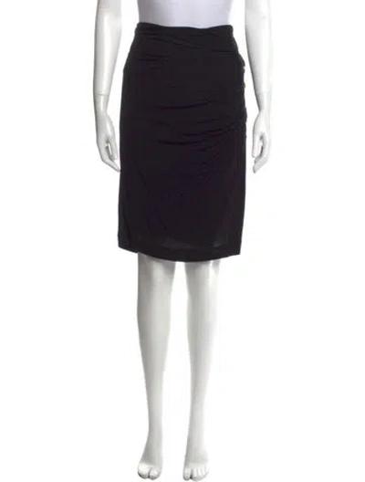 Pre-owned Derek Lam Knee-length Skirt In Black