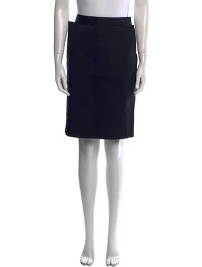 Pre-owned Derek Lam Knee-length Skirt In Black