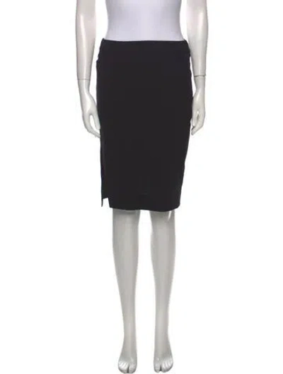 Pre-owned Derek Lam Knee-length Skirt In Black