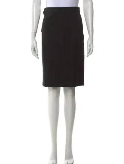 Pre-owned Derek Lam Knee-length Skirt In Black