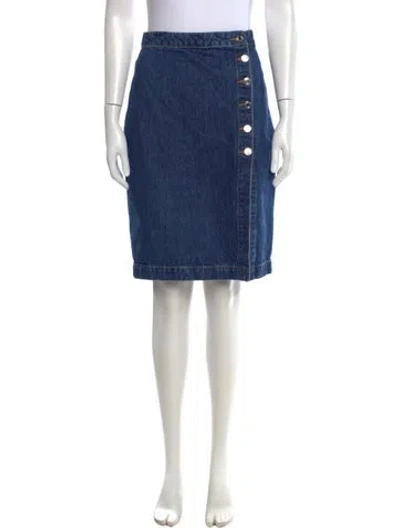Pre-owned Derek Lam Knee-length Skirt In Blue
