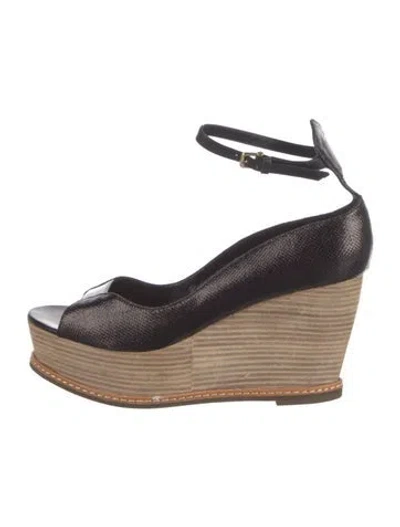 Pre-owned Derek Lam Leather Espadrilles In Brown