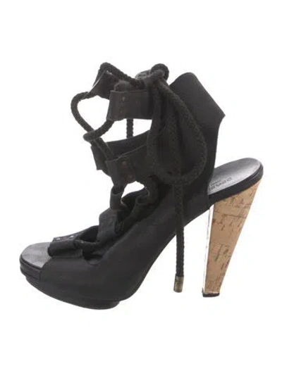 Pre-owned Derek Lam Leather Pumps In Black