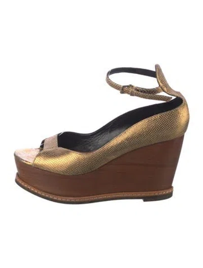 Pre-owned Derek Lam Leather Sandals In Multi