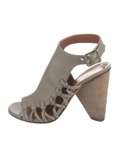 Pre-owned Derek Lam Leather Sandals In Multicolor