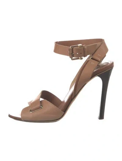 Pre-owned Derek Lam Leather Sandals In Neutrals