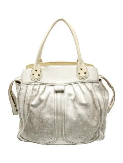 Pre-owned Derek Lam Leather Shoulder Bag In Neutral