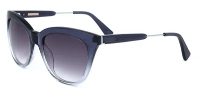 Derek Lam Lenox Plmgt Women's Sunglasses Blue Size 53